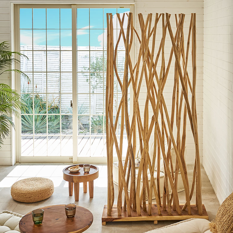 楽天市場】間仕切り 衝立 パーテーション 木製 アジアン 目隠し