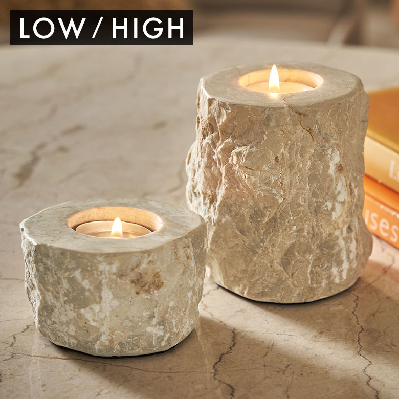 楽天市場】キャンドルホルダー おしゃれ 大理石 キャンドルスタンド
