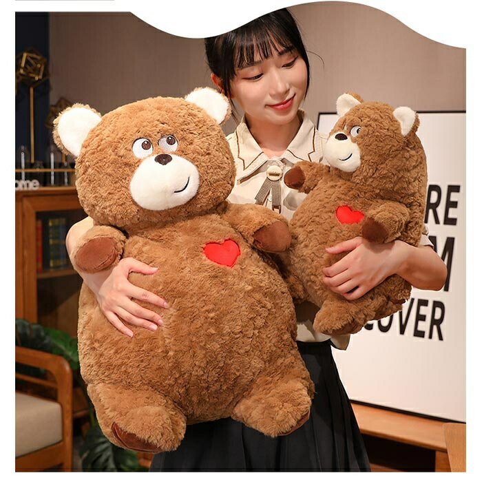 楽天市場】ラブハートベア ぬいぐるみ ・クッション・抱き枕 くまさん