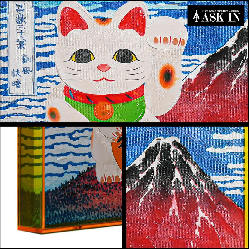 楽天市場】【手描き】デザイナーズアート 50x35cm アクリルフレーム