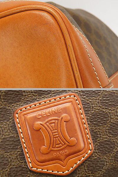 楽天市場】【美品】セリーヌ CELINE ヴィンテージ マカダム バケツ