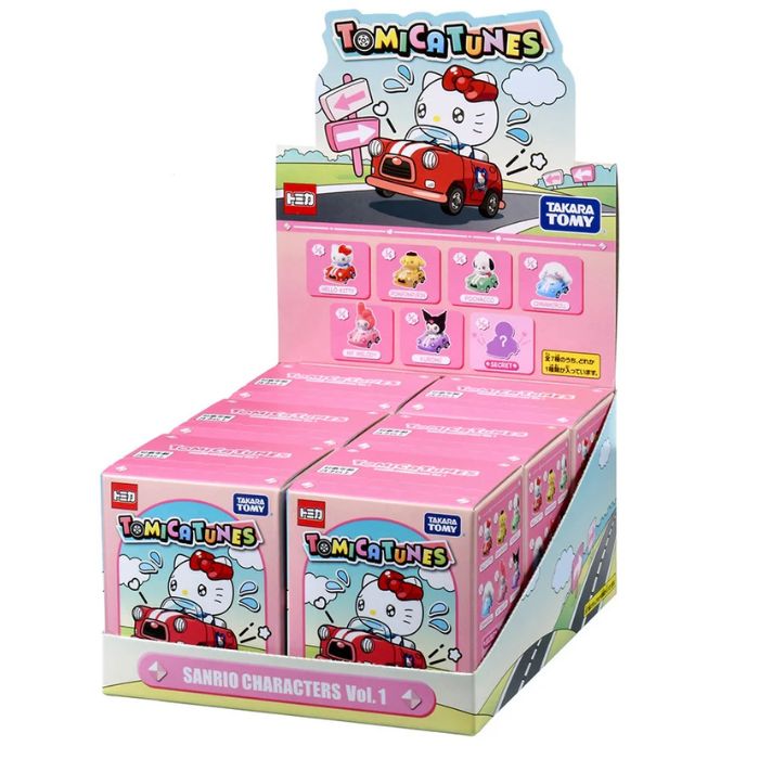 楽天市場】O TOMICA TUNES SANRIO CHARACTERS Vol.1 【1箱・1BOX(6箱入