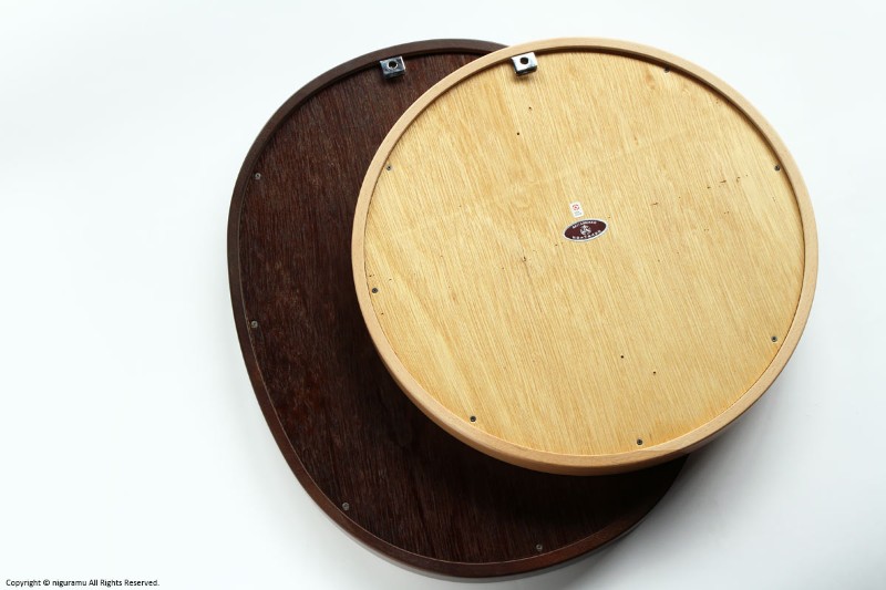 楽天市場】曲木鏡（ウォールミラー） 丸型, 小 / 古代色【鏡以外との同