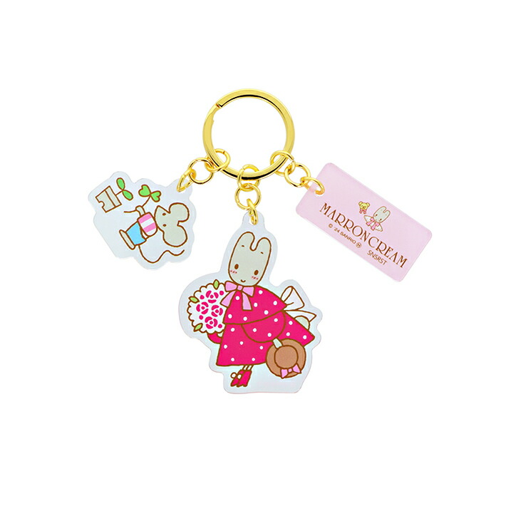 楽天市場】レトロ サンリオキャラクターズ 3連アクリルキーホルダー