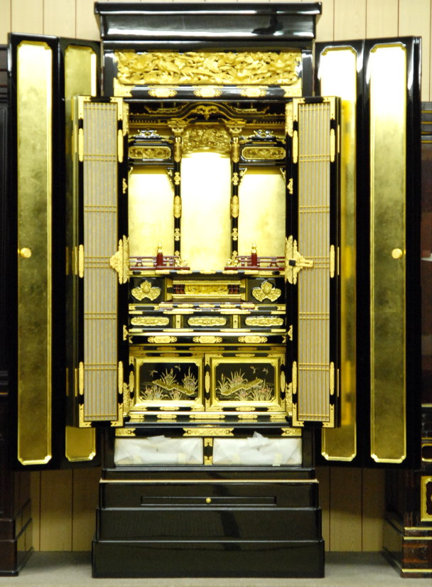 楽天市場】金仏壇 「高雄-京型20号SFG型」仏壇 床置仏具 東用E セット