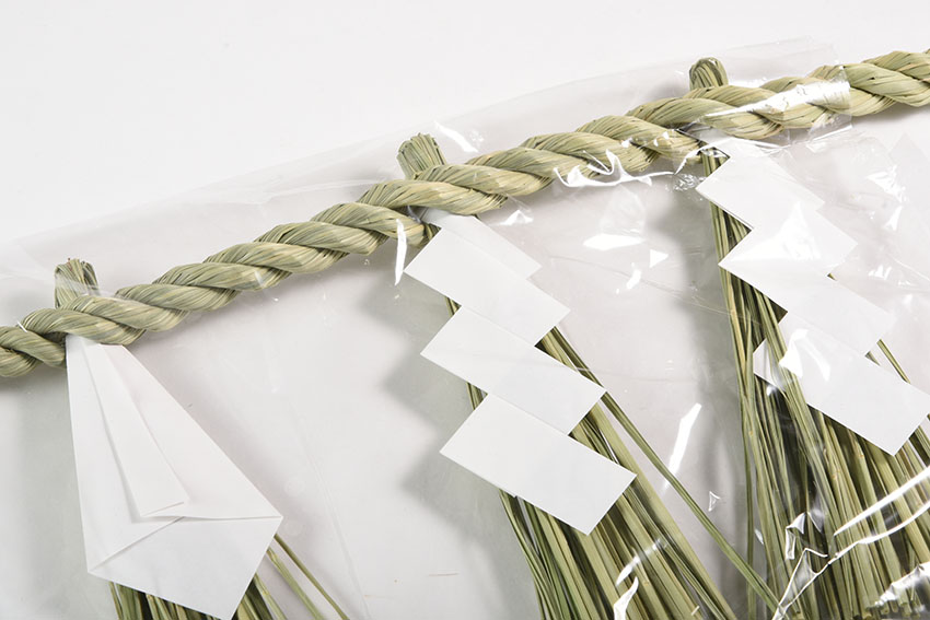 楽天市場】しめ縄 900ミリ 藁製 （牛蒡型）神棚用［注連縄・しめなわ