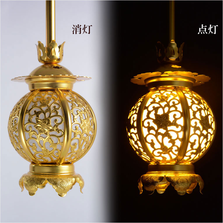 楽天市場】吊り灯篭用LEDライト【省エネ超高輝度：灯篭用LEDライト