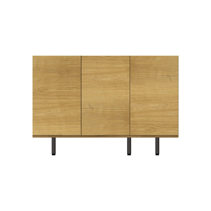 楽天市場】パモウナ チェスト 幅120cm 開き扉 CE ナチュラル グレー