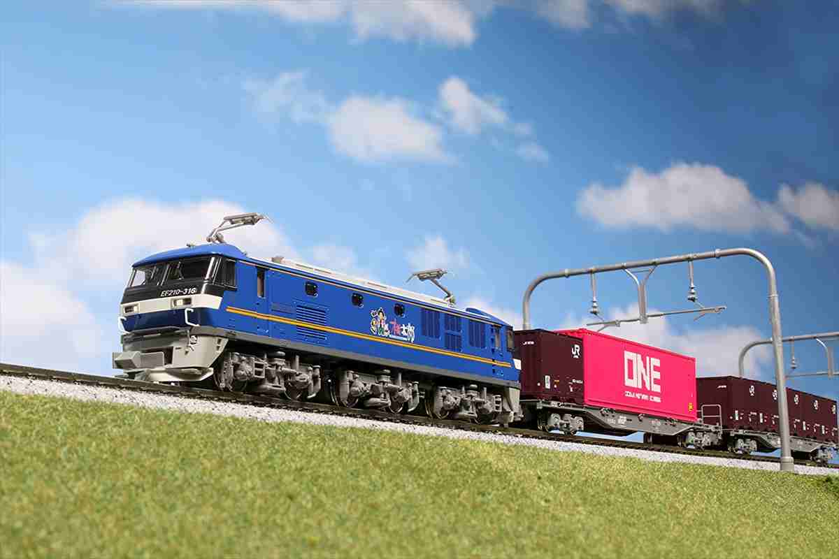 楽天市場】Nゲージ スターターセットEF210 コンテナ列車 コンテナ