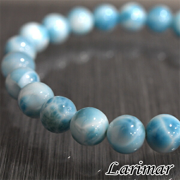 楽天市場】ラリマー(top)ブレスレット 8mm ラリマー ブレスレット