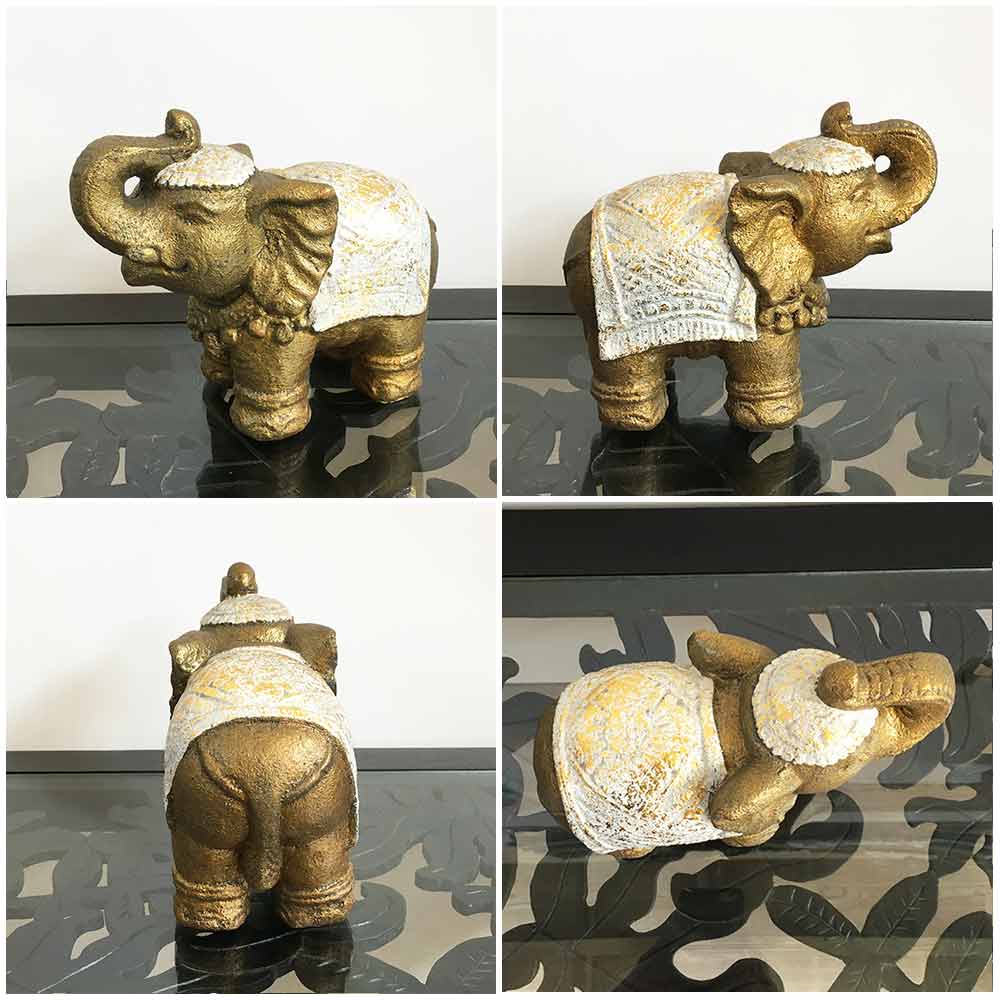 楽天市場】象 ゾウ 置物 象の置き物 ゾウのオブジェ 3色 ゴールド