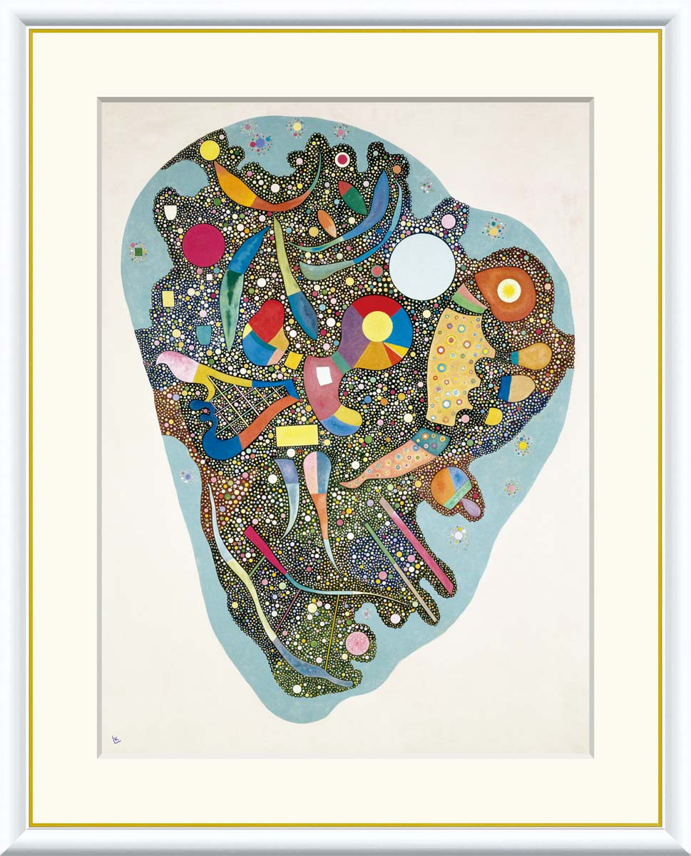 楽天市場】有名 画家 カンディンスキー 「規則的な堆積」 J1-195