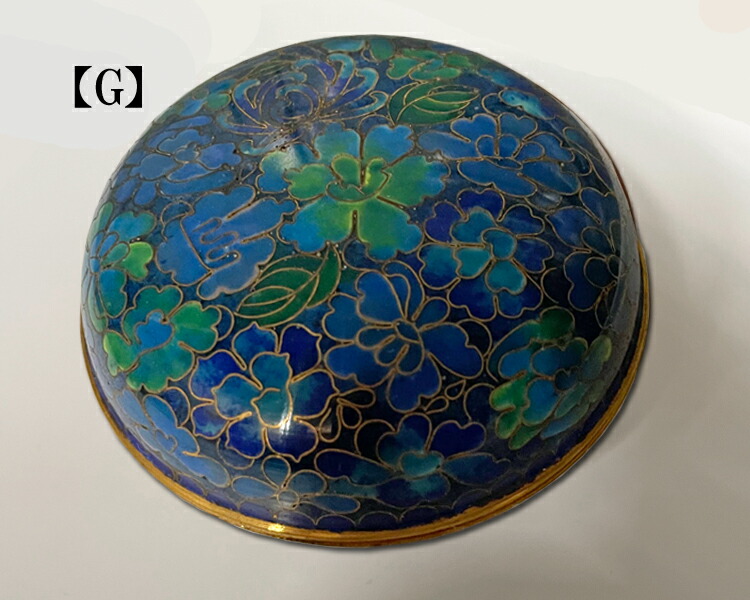 楽天市場】【在庫処分】印合 七宝焼 景泰藍 中国 高級 古物 骨董 印泥