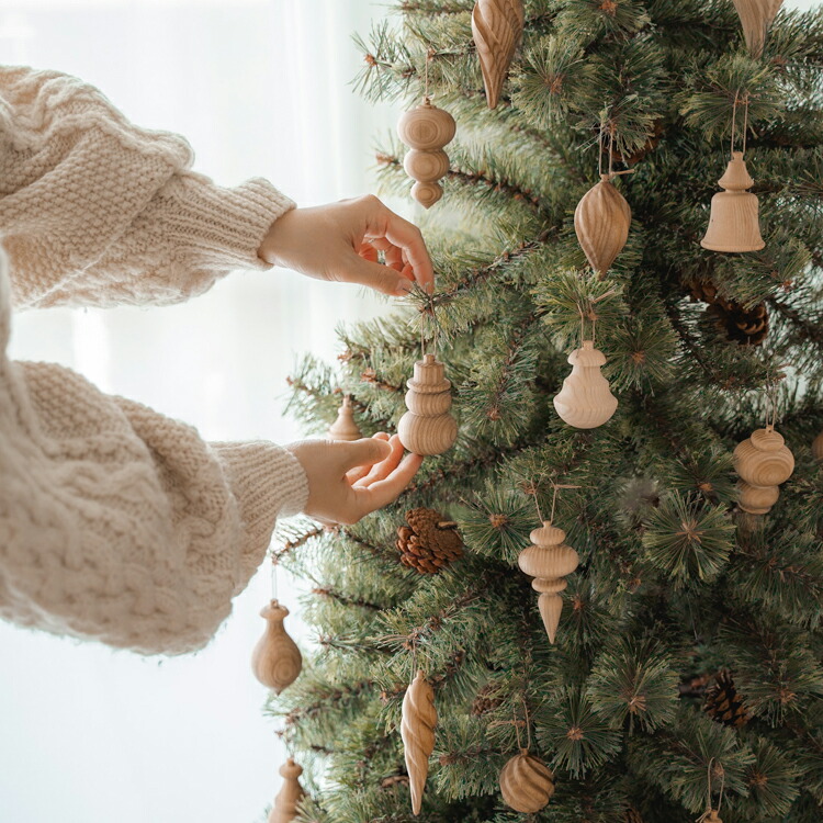 楽天市場】【送料無料】【選べる3種】木製 クリスマスオーナメント