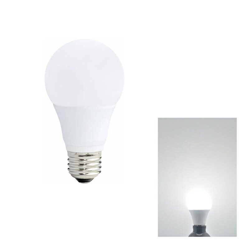 楽天市場】LED電球 E26 60W 相当 330度 調光器対応 密閉器具対応 濃い