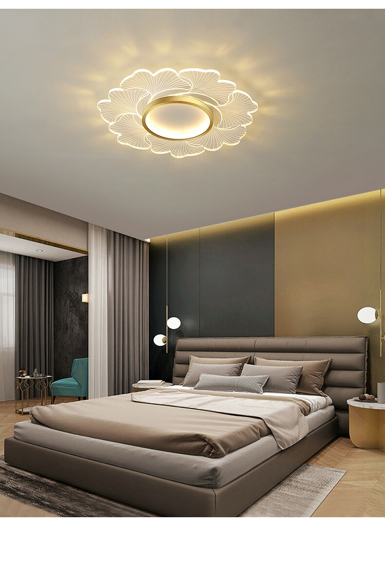 楽天市場】シーリングライト かわいい 6畳 8畳 10畳 蓮の花 LED