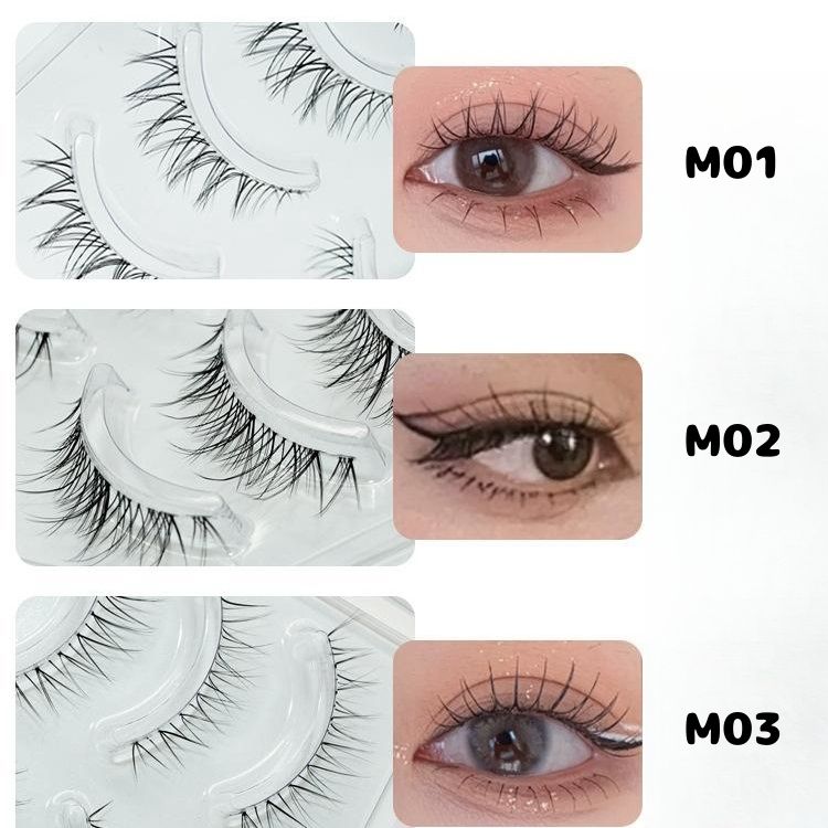 楽天市場】今だけ送料無料 つけまつげ 5ペア入り100種類以上 アイ