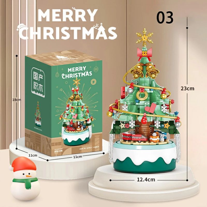 楽天市場】サンタクロース オルゴール クリスマスツリー おもちゃ 玩具