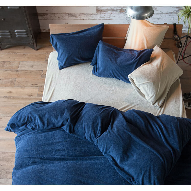 楽天市場】掛け布団カバー ダブル 綿100% タオル地 エアリーパイル 190