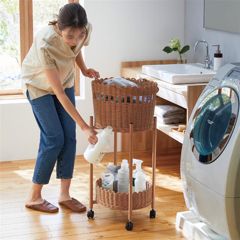 楽天市場】【クーポン＆P10倍~2/23(月)09:59】ベルメゾン 洗えるラタン