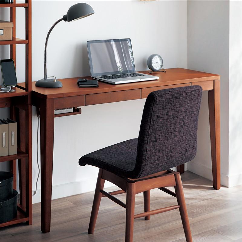 楽天市場】パソコンデスク 引出し付き 木製 | Dタイプ 幅140cm 奥行