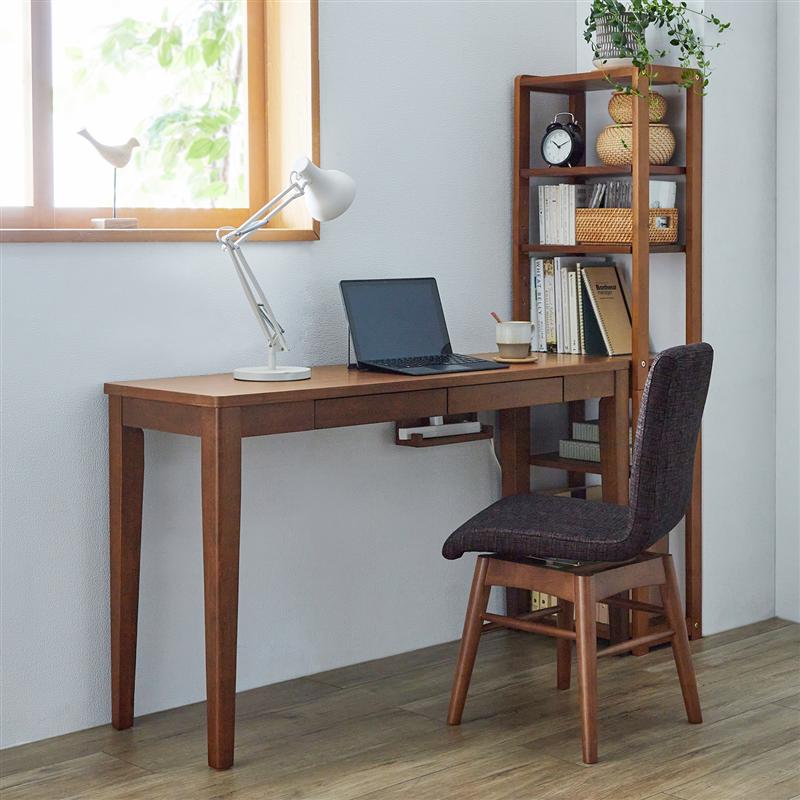 楽天市場】パソコンデスク 引出し付き 木製 | Bタイプ 幅100cm 奥行