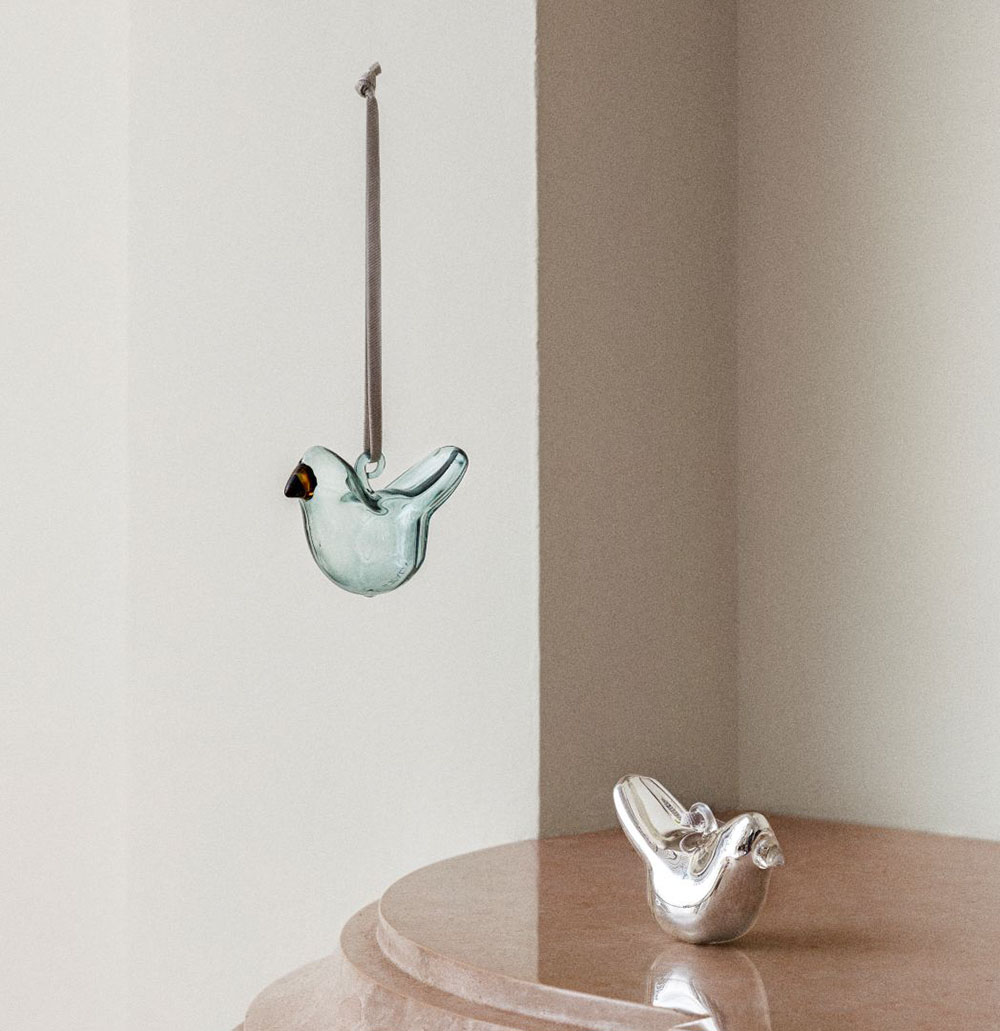 楽天市場】イッタラ ガラスオーナメント ガラスバード ミックス3個