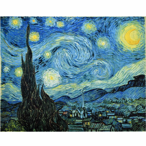 楽天市場】フィンセント・ファン・ゴッホ 額付きポスター 星月夜(The