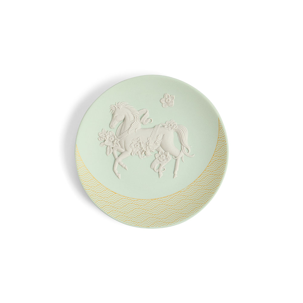 楽天市場】ウェッジウッドのイヤープレート ジャスパーウェア イヤー