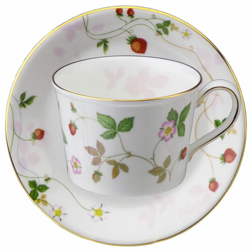 楽天市場】ウェッジウッド ワイルドストロベリーパステル ティーカップ