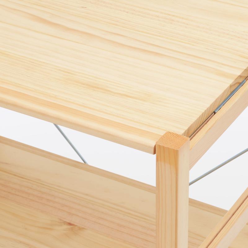 楽天市場】無印良品 パイン材ユニットシェルフ 中 幅86×奥行26×高さ