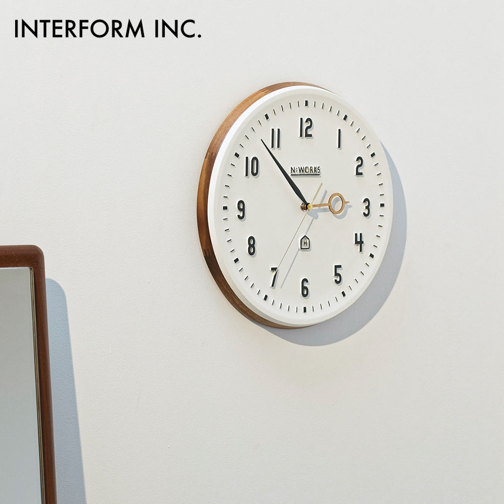 楽天市場】ウォールクロック ケンピ 掛け時計 30cm CL-3931 Kemppi