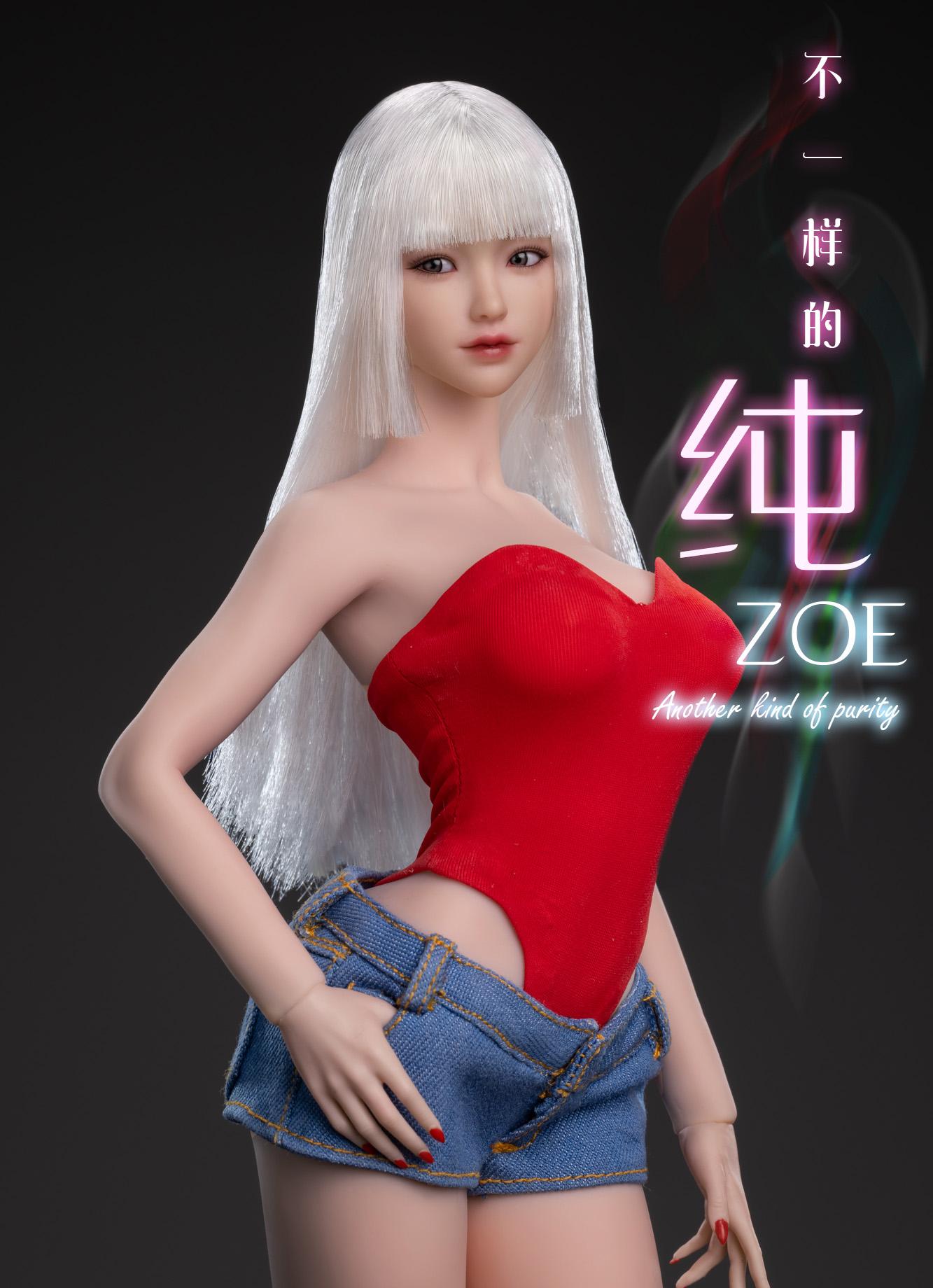 楽天市場】I8Toys 1/6 かわいい ファッション Zoeヘッド 少女 美女