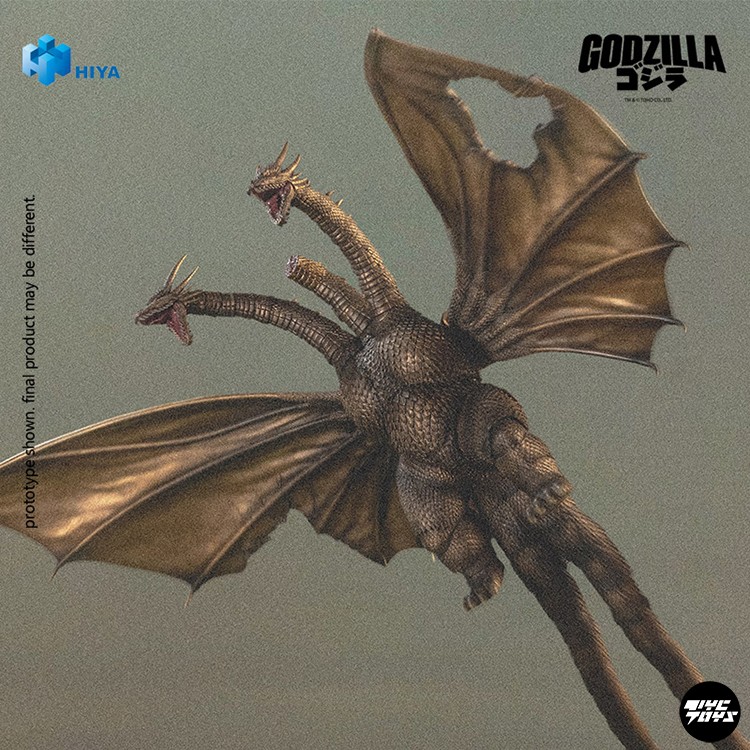 楽天市場】HIYA TOYS ゴジラシリーズ キングギドラ1991 戦損版2.0 可動