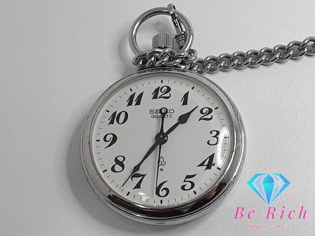 楽天市場】セイコー SEIKO 懐中時計 ポケット ウォッチ 7550-0010 白