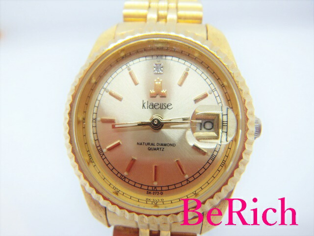 楽天市場】クロイゼ klaeuse レディース 腕時計 SK-272-D ゴールド