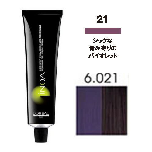 楽天市場】ロレアル イノア [ 6.021 バイオレット ] パープル ロレアル