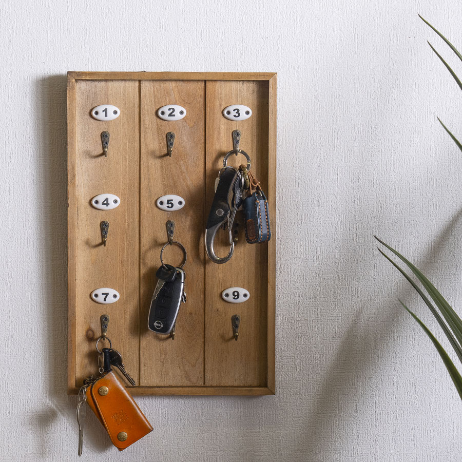 楽天市場】期間中ポイント10倍 キーボックス おしゃれ アンティーク調