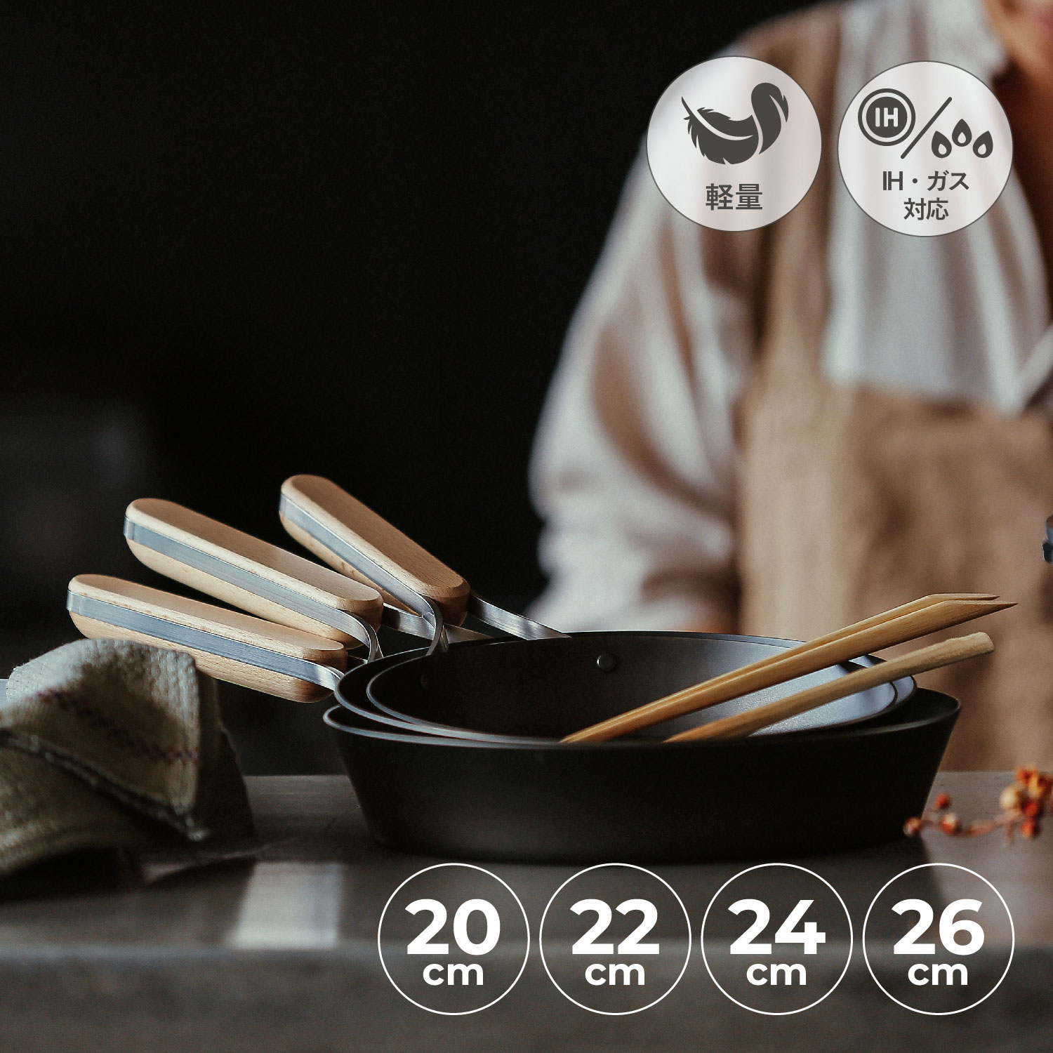 楽天市場】【最大10%OFFクーポン発行中】 enzo エンゾウ フライパン