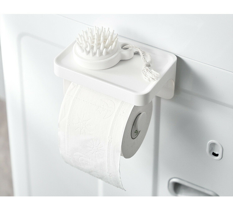 楽天市場】トイレットペーパーホルダー 穴あけ 不要 粘着式 トイレっと