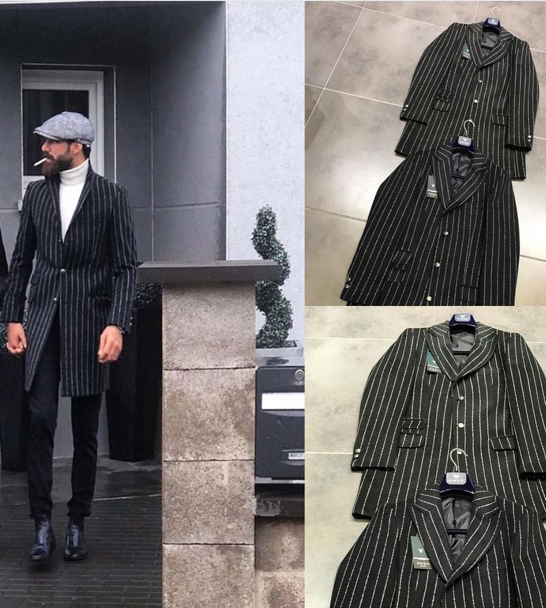 楽天市場】チェスターコート ハーフコート ストライプ 紺 ウール混