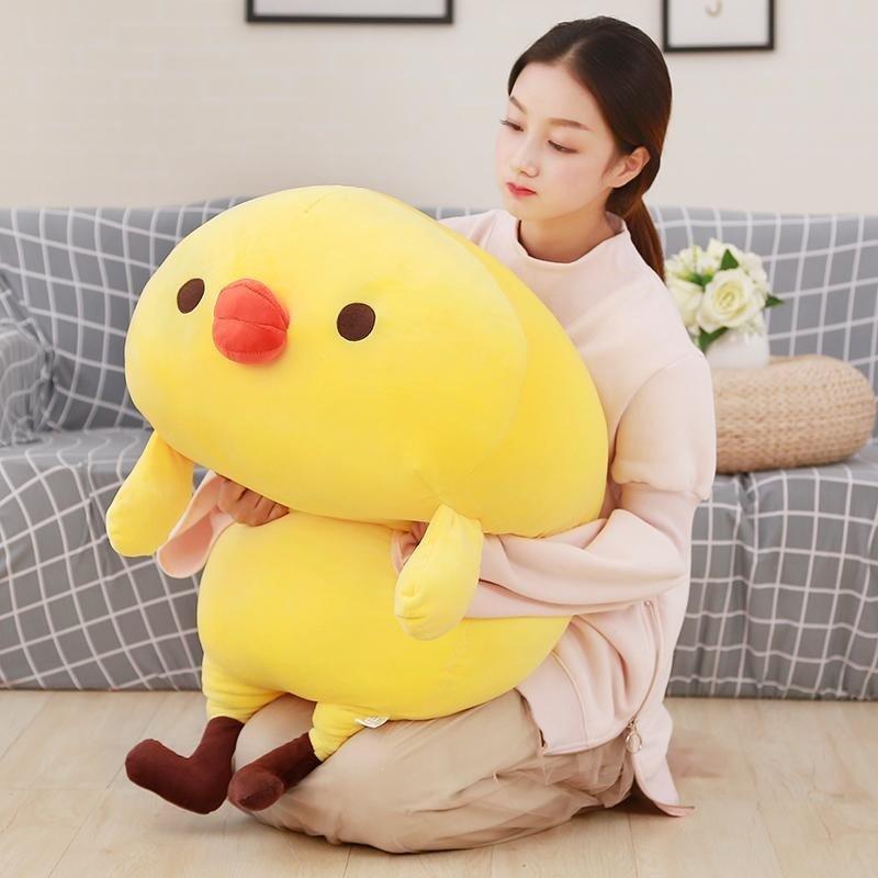 楽天市場】スーパーもちもちニワトリ抱き枕大きい抱き枕ぬいぐるみ特大