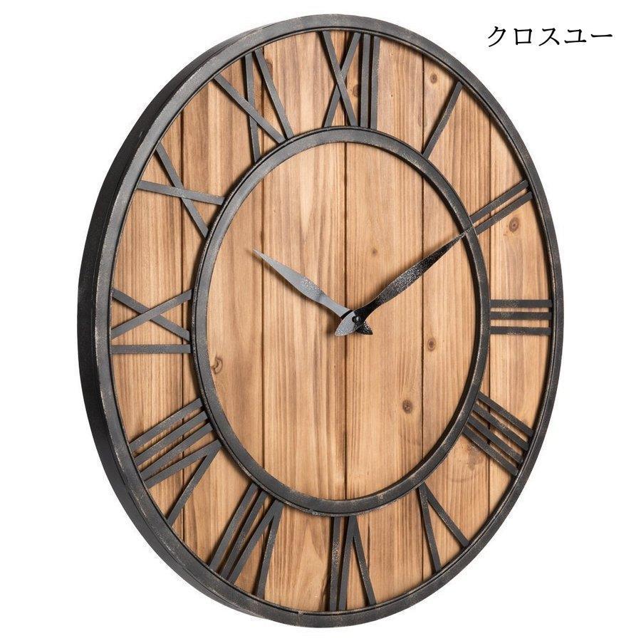 楽天市場】壁掛け時計 時計 掛け時計 北欧 おしゃれ レトロ ローマ数字