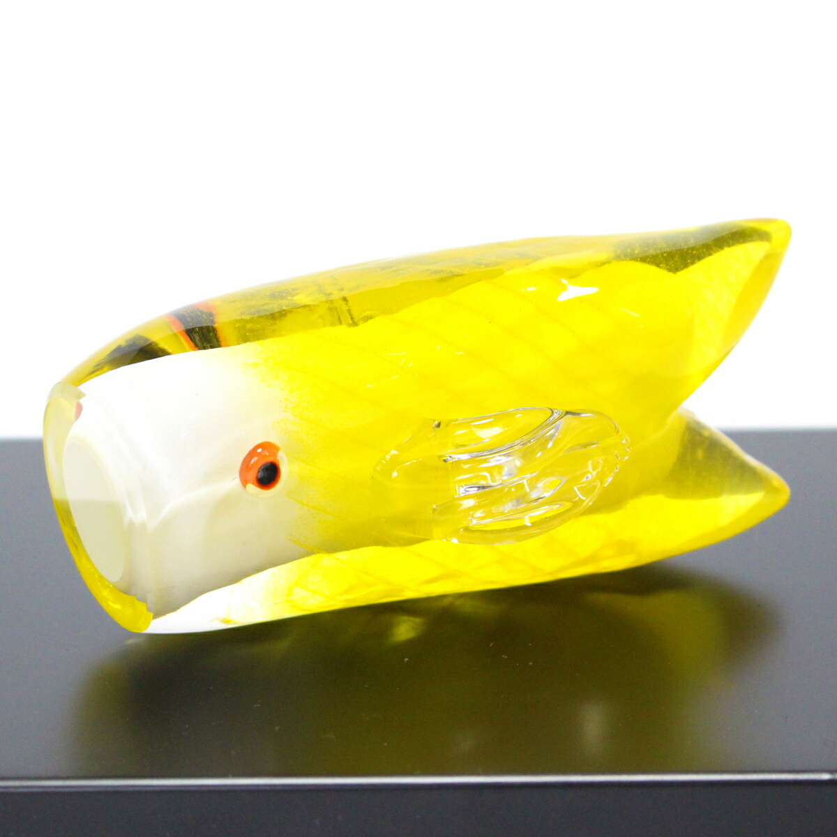 楽天市場】ガラスのこいのぼり （大・黄色） glass calico グラス