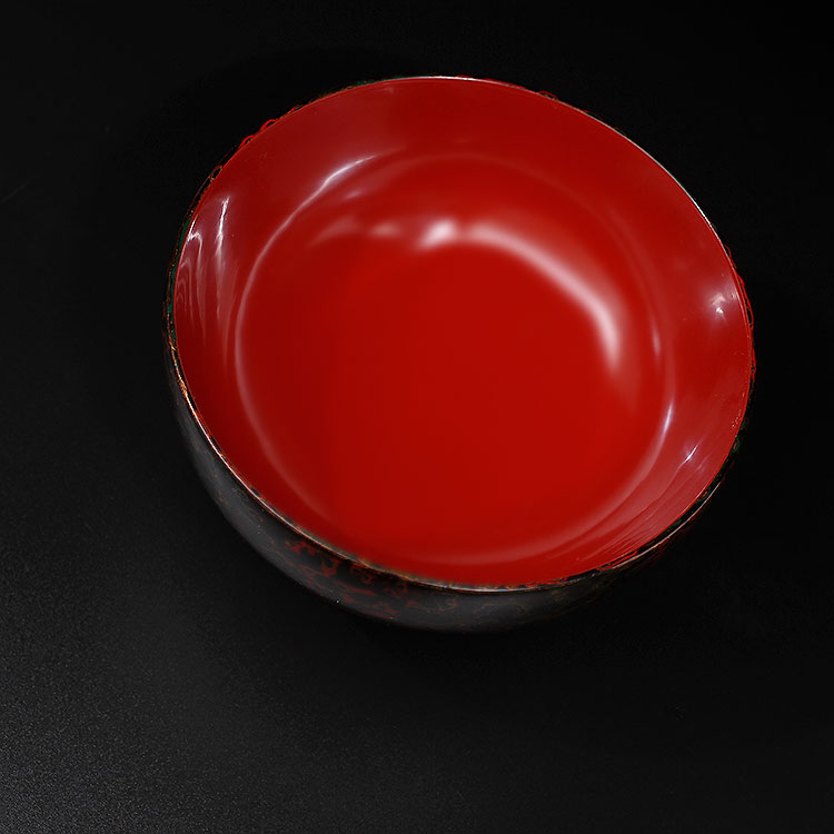 楽天市場】【津軽塗 唐塗】夫婦汁椀 唐塗呂上・赤上【IO-034】 青森県