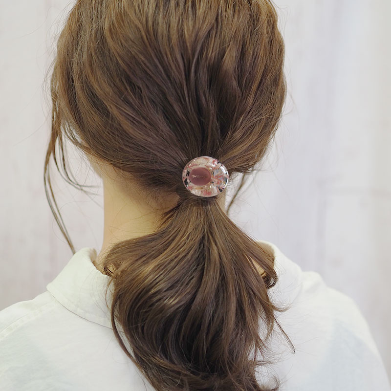 楽天市場】ポニーフック オーバル フラワー レジン 花 ドライフラワー