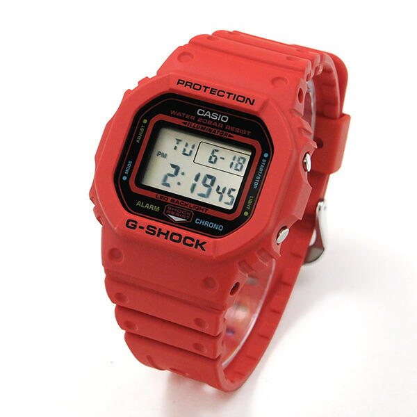 楽天市場】還暦祝いに名入れ刻印付 ＞ 赤いGショック メンズ 腕時計