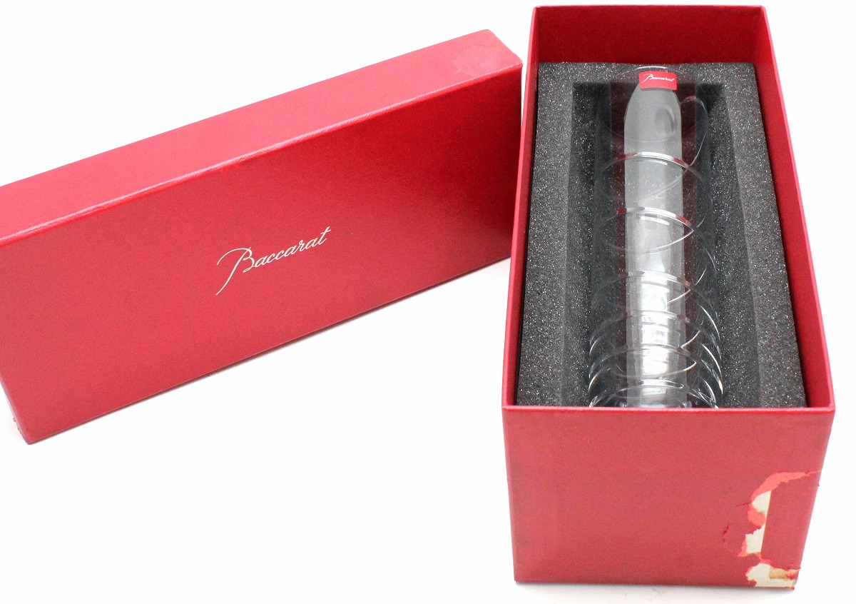 楽天市場】Baccarat バカラ 花瓶 オルグ スパイラル フラワー ベース