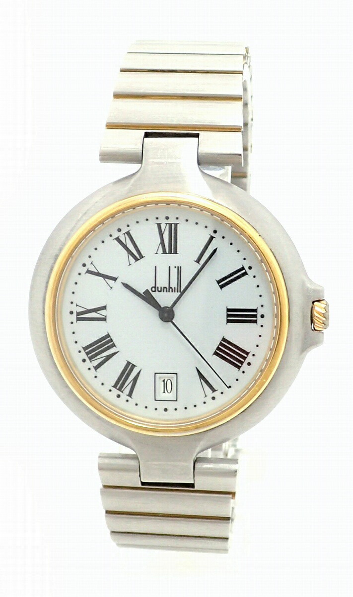 楽天市場】【ウォッチ】dunhill ダンヒル ミレニアム デイト ホワイト
