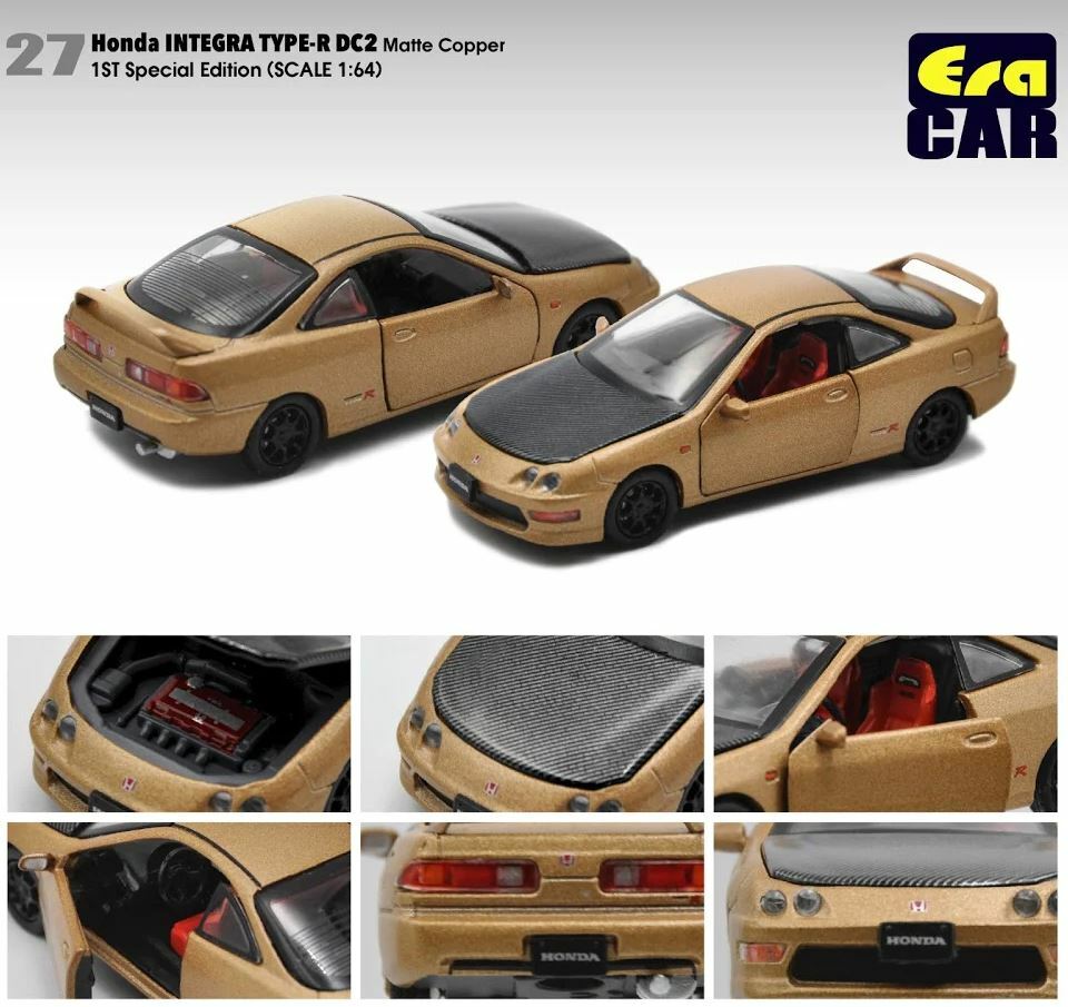楽天市場】【国内在庫品】エラカー 1/64 ホンダ インテグラ タイプ-R